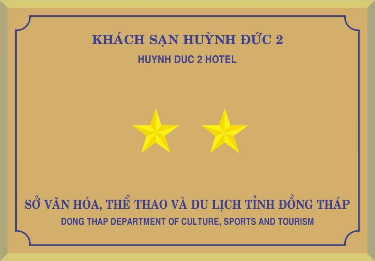 Huynh Duc 2 Hotel Cao Lãnh Exterior foto